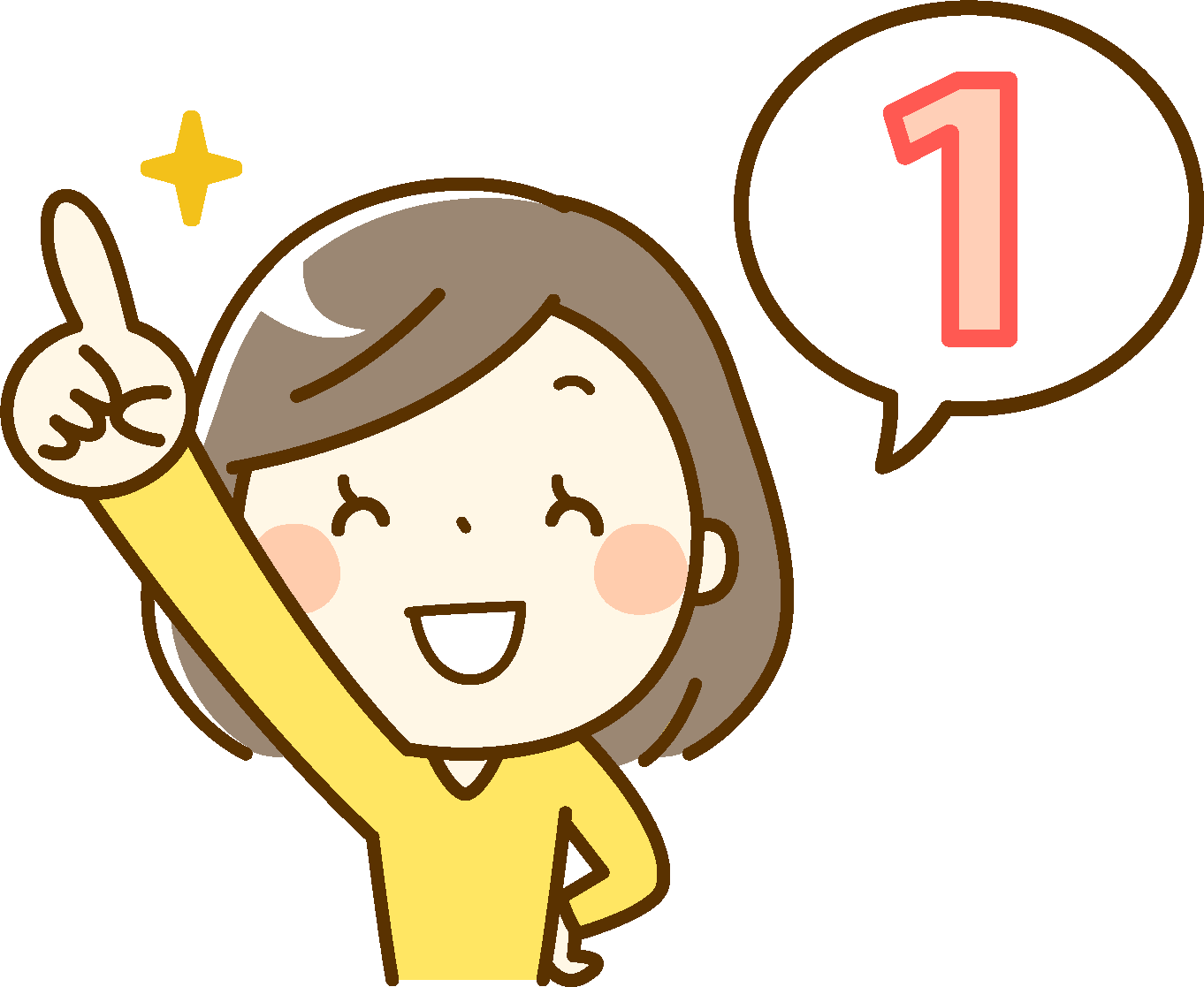 ペーパードライバー講習 ペーパードライバー24:もう1時間頑張る 笑顔の女性が指で1