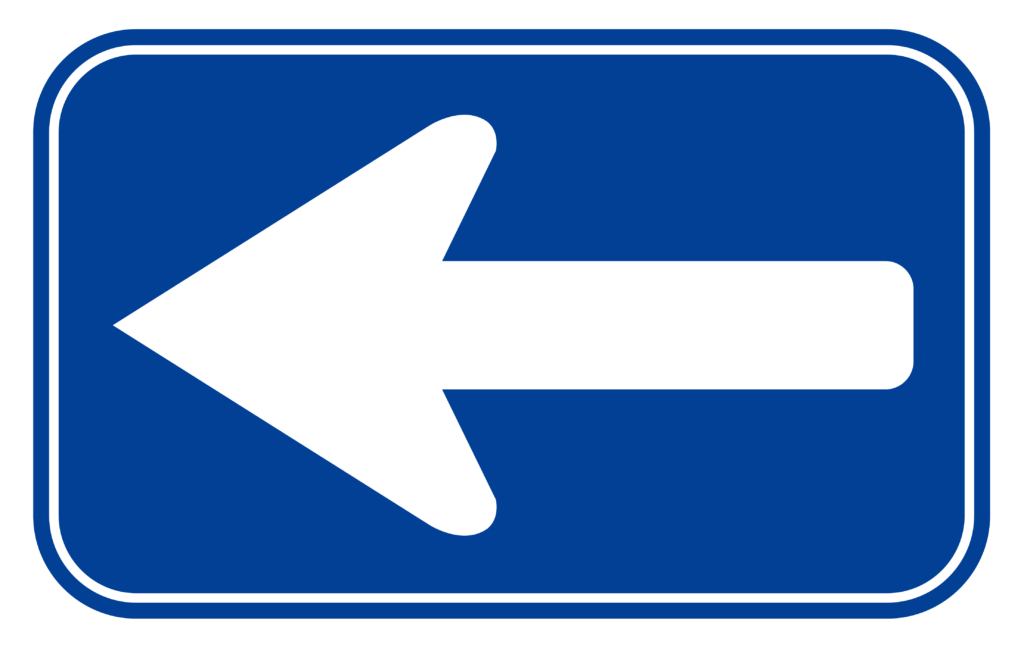 ペーパードライバー講習 標識:一方通行